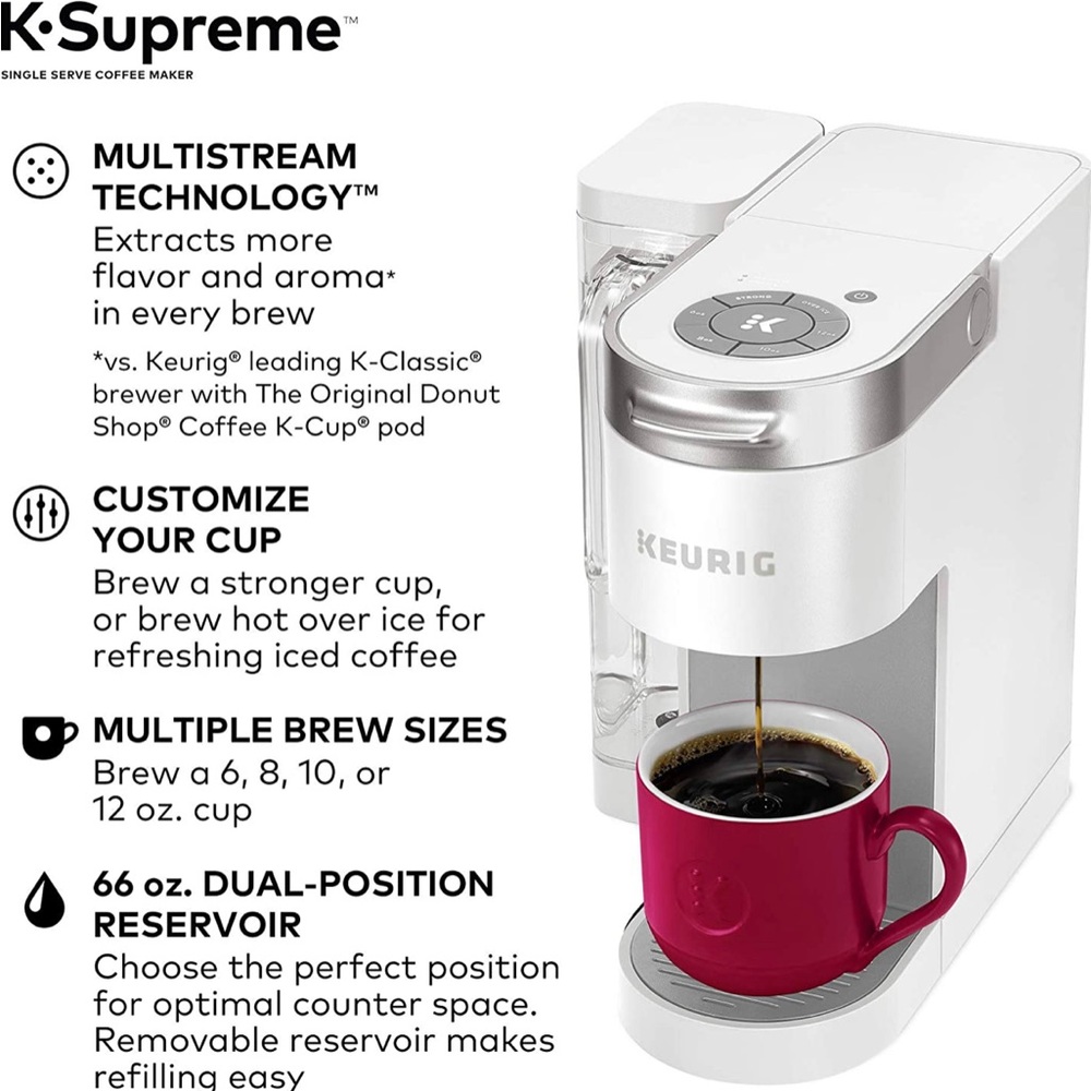 Keurig K-Supreme-White